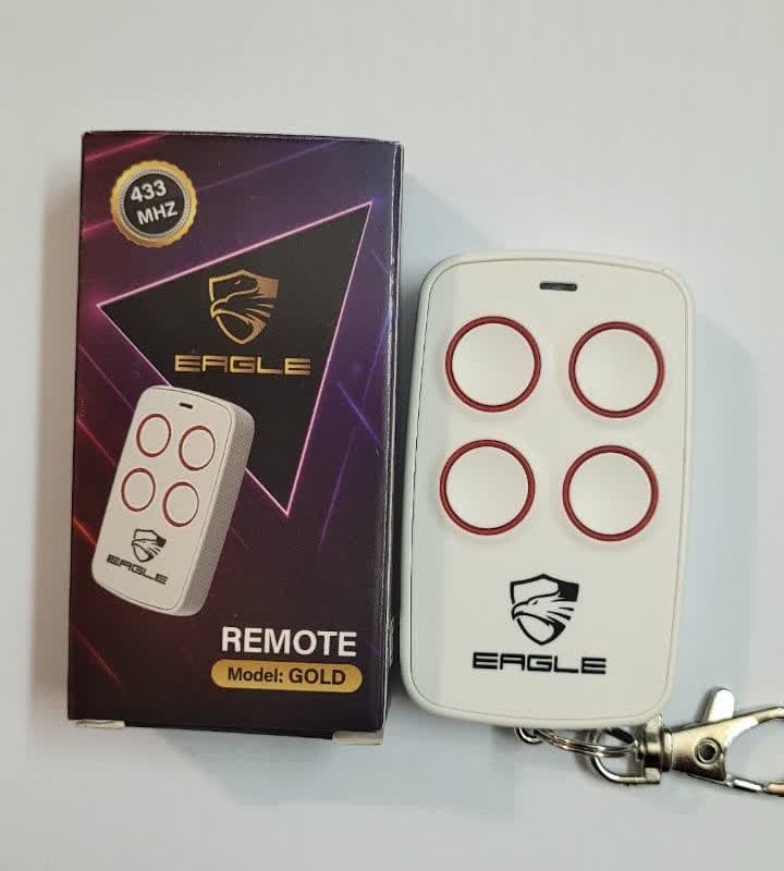 ریموت کنترل  4 کاناله کد لرن 433MHZمارک EAGLE مدل GOLD