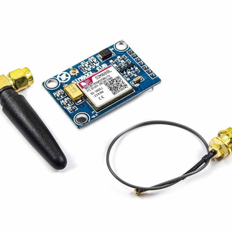 ماژول SIM800L با قابلیت SMS/GPRS/GSM به همراه آنتن