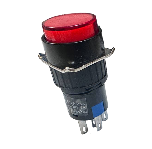 استپ استارت دوبل مینیاتوری 5 پایه حالت کلید چراغ دار220V برند DAIER