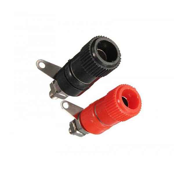 فیش مادگی منبع تغذیه موزی متوسط قرمز