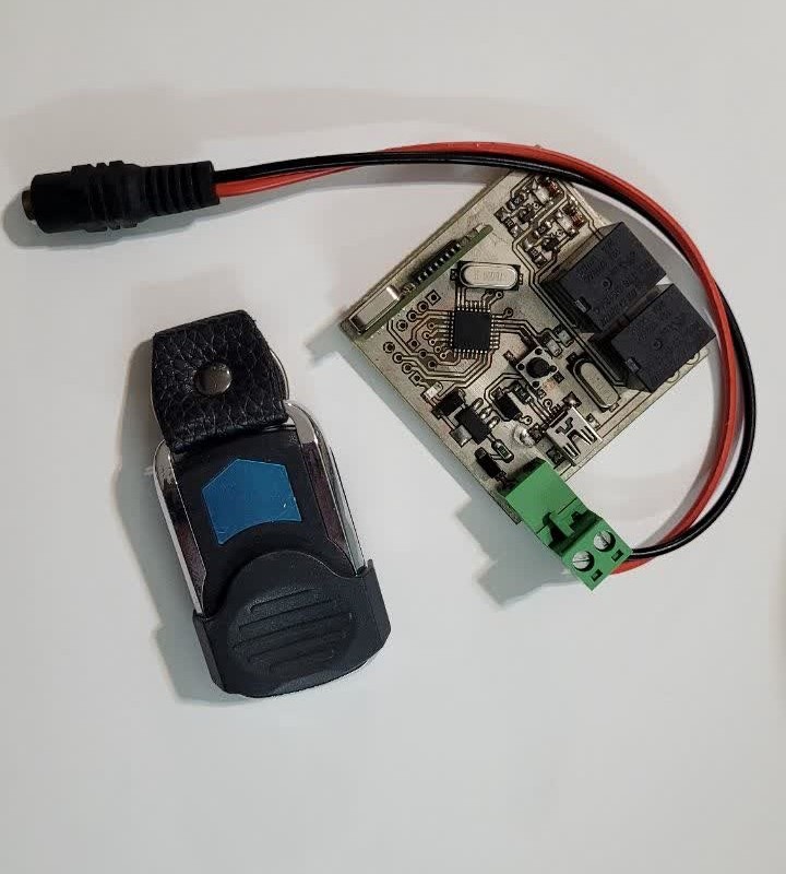 برد pcb کامیون به همراه قطعات کامل و ریموت و برنامه