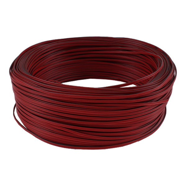 سیم برق افشان 2 در 0.75 آلومینومی LXO شفاف نارنجی( بر حسب متر)