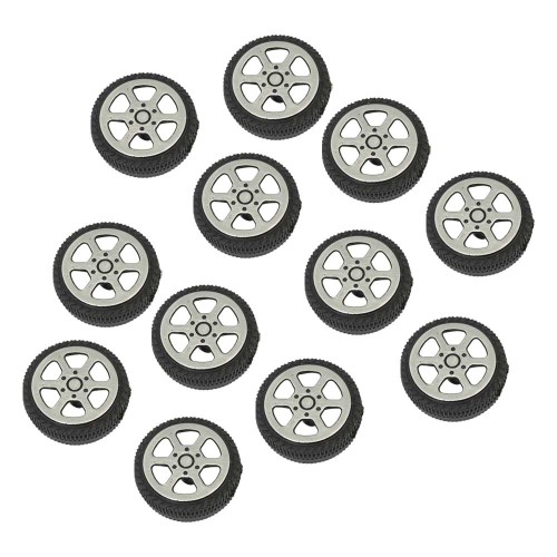 چرخ پلاستیکی 30mm مناسب ساخت ربات