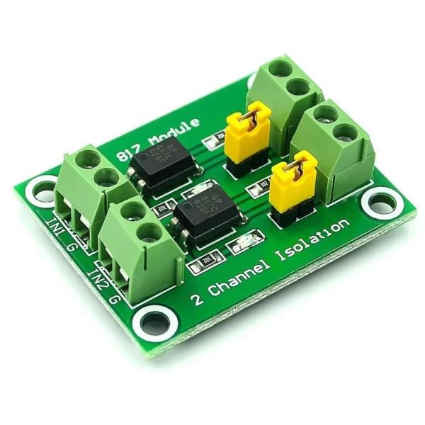 ماژول ایزولاتور ۲ کانال اپتوکوپلری PC817