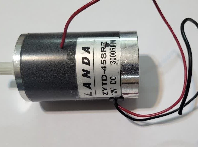  موتور دی سی  ZYTD-45SRZ  3000RPM  12v