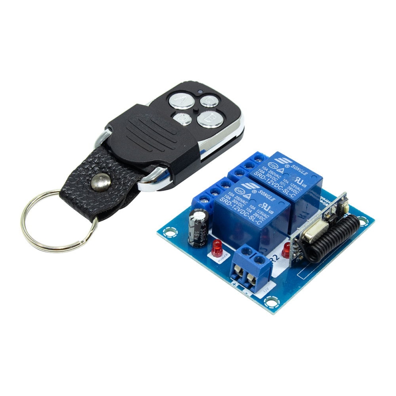 فرستنده گیرنده تک کاناله 433mhz رادیویی با ریموت کد لرن