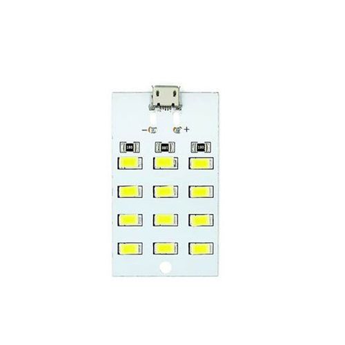 ماژول 12 تایی LED   با ورودی میکرو USB