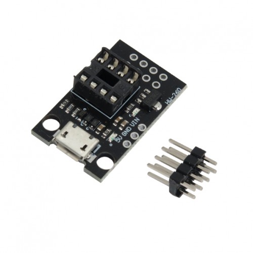 برد توسعه ATtiny13A / ATtiny25 / ATtiny45 / ATtiny85