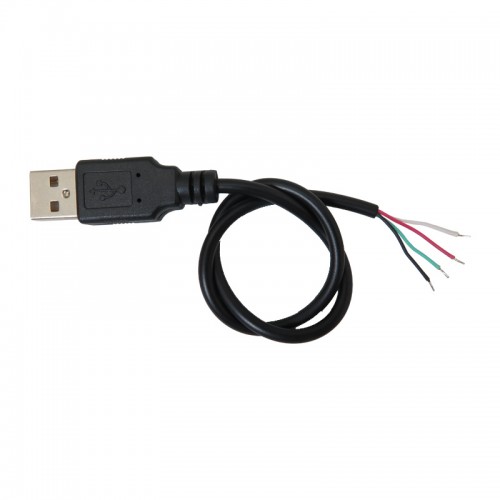 کابل پاور و دیتا 30 سانتی متری دارای سوکت نری USB