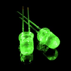 ال ای دی 5mm زرد مات پایه بلند بسته 1000 عددی