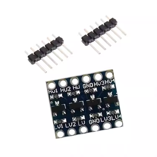 مبدل منطقی 5 به 3.3 ولت لاجیک کانورتر -( Logic Level Converter 5V to 3.3V)