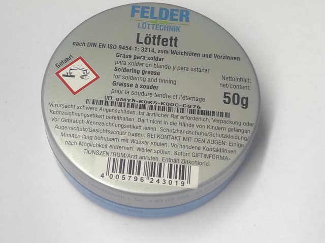 روغن لحیم  LOTTFET FELDER   50gr
