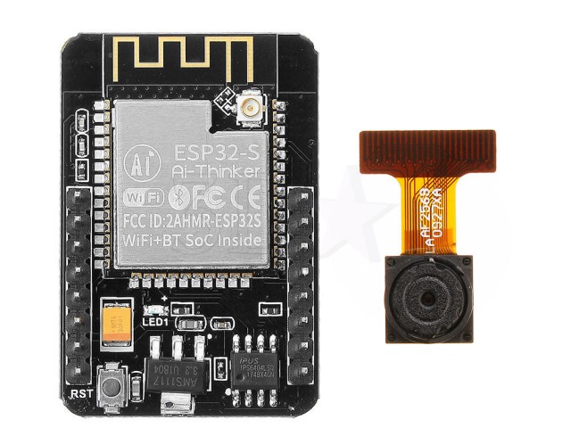 ماژول وایفای و بلوتوث همراه با دوربین ESP32-CAM