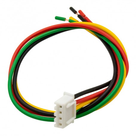 کانکتور XH-4PIN سیم دار مادگی (طول سیم 30 سانتی متر)