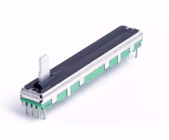 پتانسیومتر فیر اسلایدر دو کاناله 10 کیلو اهم B103