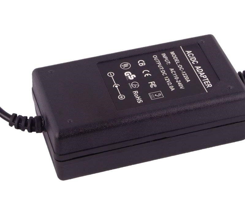 آداپتور 12 ولت 2 آمپر با ضمانت یک ساله