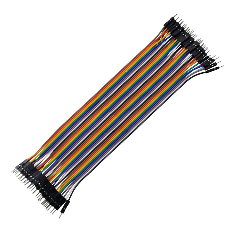 سیم جامپر 30CM FF (نری  به نری ) 40 رشته