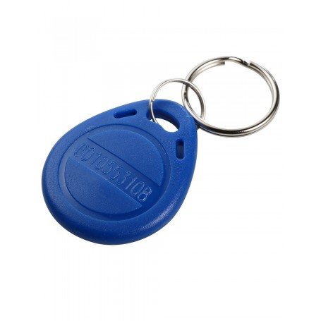 تگ RFID 125KHZ آبی مدل جاسوئیچی