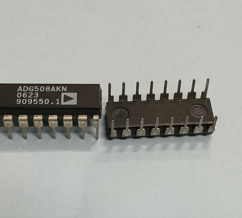 ADG508AKN یک مولتی پلکسر آنالوگ از نوع CMOS با قابلیت سوییچ 8 کانال بر روی یک کانال