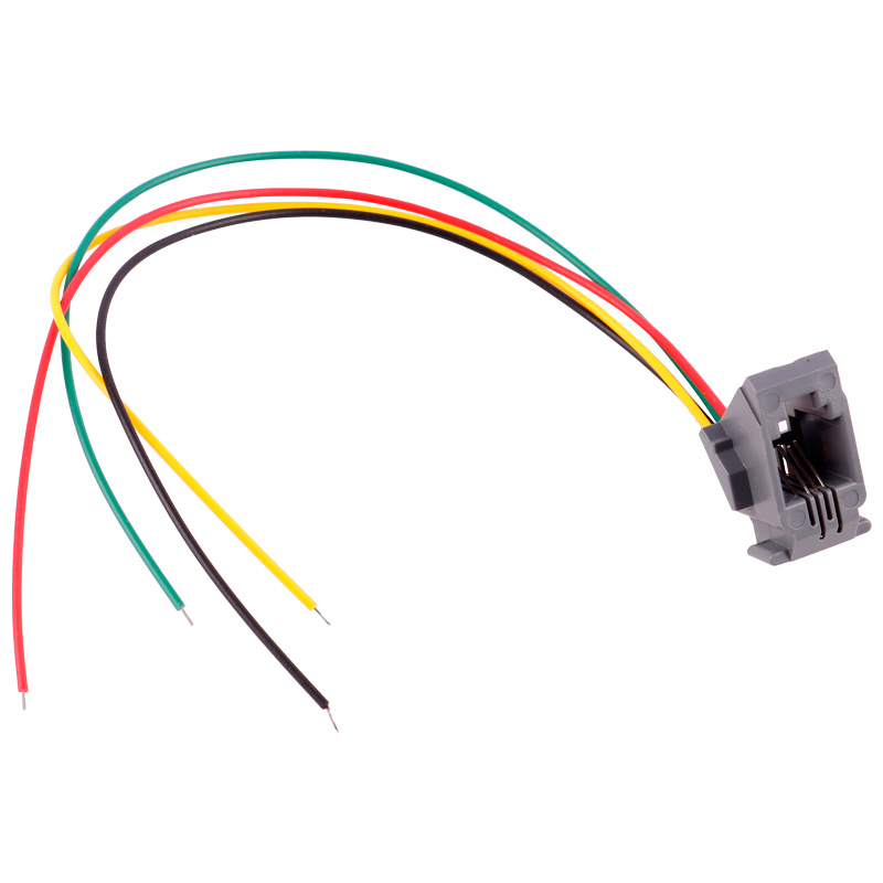 سوکت خط تلفن RJ11  مادگی