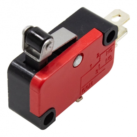 میکروسوئیچ 15A 250VAC غلتک دار 14mm مدل V-155-1C25