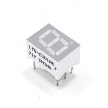 سون سگمنت تکی 0.28 اینچ قرمز کاتد مشترک مارک ON-LITE کد  2301AE-LTS