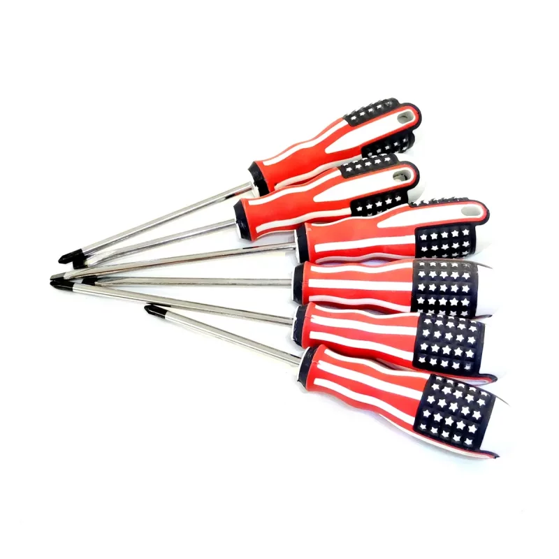 ست پیچ گوشتی 6 عددی طرح دسته پرچم آمریکا