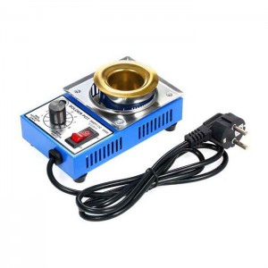 وان(حوض) قلع مدل SWDT-11C دارای ترموستات دمای 200 تا 480 درجه توان 100W قطر 3.8 سانت