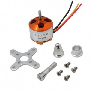 موتور براشلس A2212/13T  1000KV موتور کوادکوپتر و مولتی رتور