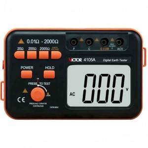 ارت سنج سه سیمه ویکتور مدل VICTOR 4105A