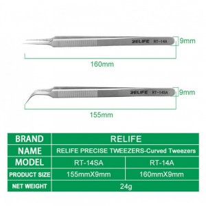 پنس سر کج ریلایف Relife RT-14SA
