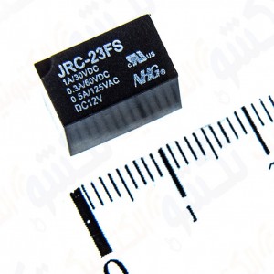 رله مینیاتوری 24 ولت 1 کنتاکت 1 آمپر  NHG-JRC-23FS-24VDC
