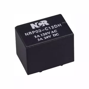 رله بوبین کنار 12 ولت 1 کنتاکت 3 آمپر NCR-NRP03-12VDC