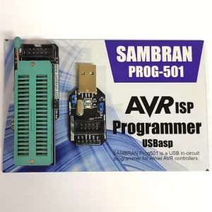 پروگرامر میکروکنترلر AVR سامبران الکترونیک مدل PROG500