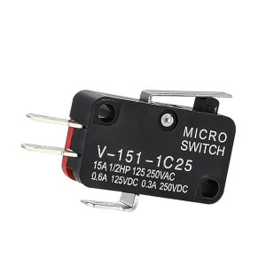 میکروسوئیچ اهرم دار 250V مدل V-1C25-151