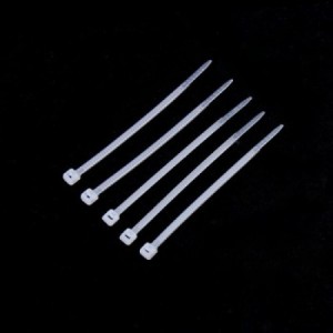بست کمربندی (Ty-Rap) با ابعاد 3x60 میلی متر رنگ سفید- بسته 100 تایی