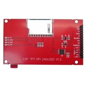 ماژول نمایشگر LCD TFT فول کالر تاچ 2.8 اینچ
