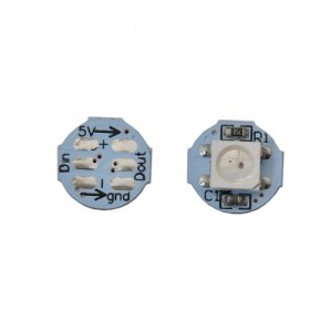 ماژول LED RGB WS2812B ( نئوپیکسل RGB با هیت‌ سینک با ماژول WS2812B)
