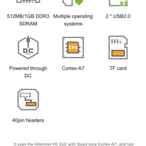 برد ارنج پای لایت  orange pi lite