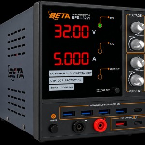 منبع تغذیه بتا 32V/5A برند BETA مدل BPS-L3251  NEW با تغییرات جدید