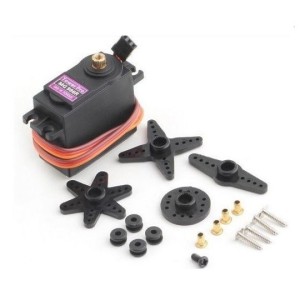 سروو موتور دیجیتال MG996R دنده فلزی 360 درجه