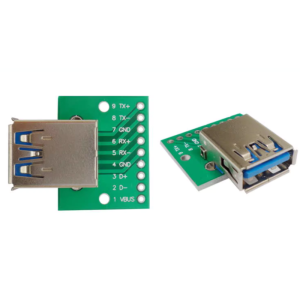 برد برک اوت USB 3.0 دارای سوکت مادگی