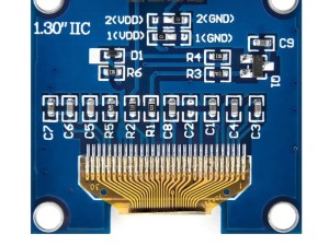 LCD oled 1.3 inch  آبی I2c