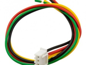 کانکتور XH-4PIN سیم دار مادگی (طول سیم 30 سانتی متر)