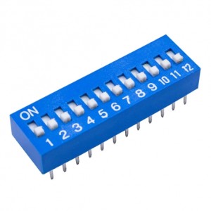 دیپ سوئیچ 12 تایی (OXO) 12-DS