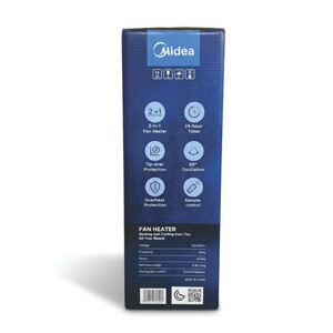 بخاری برقی مایدیا مدل NTH20-21