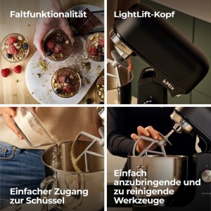 همزن حرفه ای و ماشین آشپزخانه کنوود Kenwood kMix KMX751A Creme