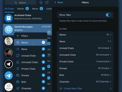 قابلیت جدید تلگرام