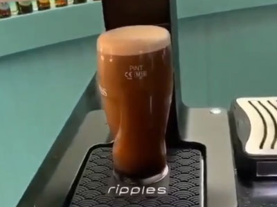 چاپ طرح روی قهوه