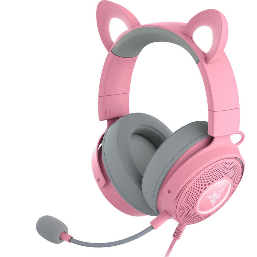 هدست مخصوص بازی ریزر مدل Kraken Kitty V2 Pro